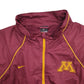Mens Burgundy Nike Minnesota Storm-Fit Windbreaker Coat