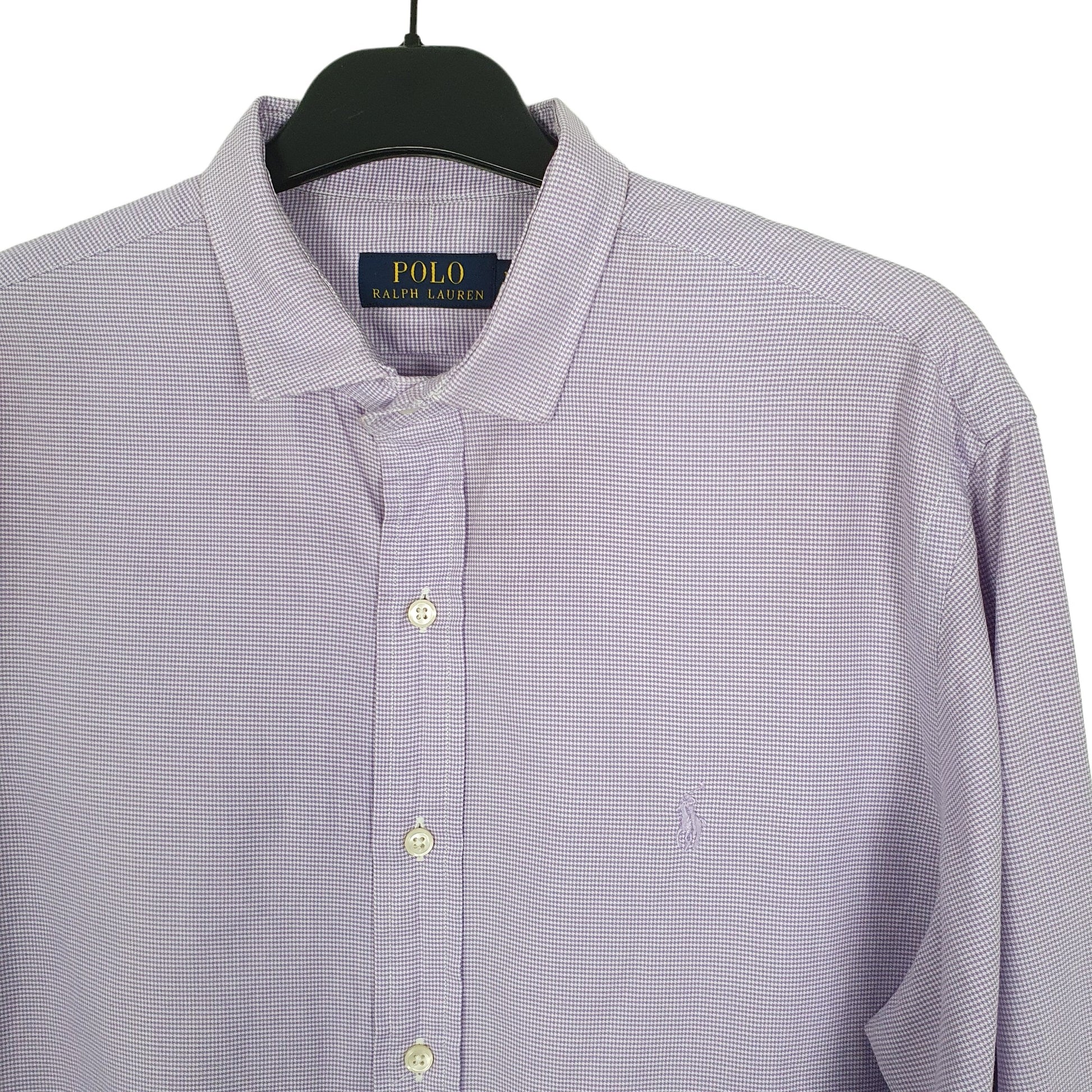 Ralph Lauren Long Sleeve Regular Fit Shirt Purple