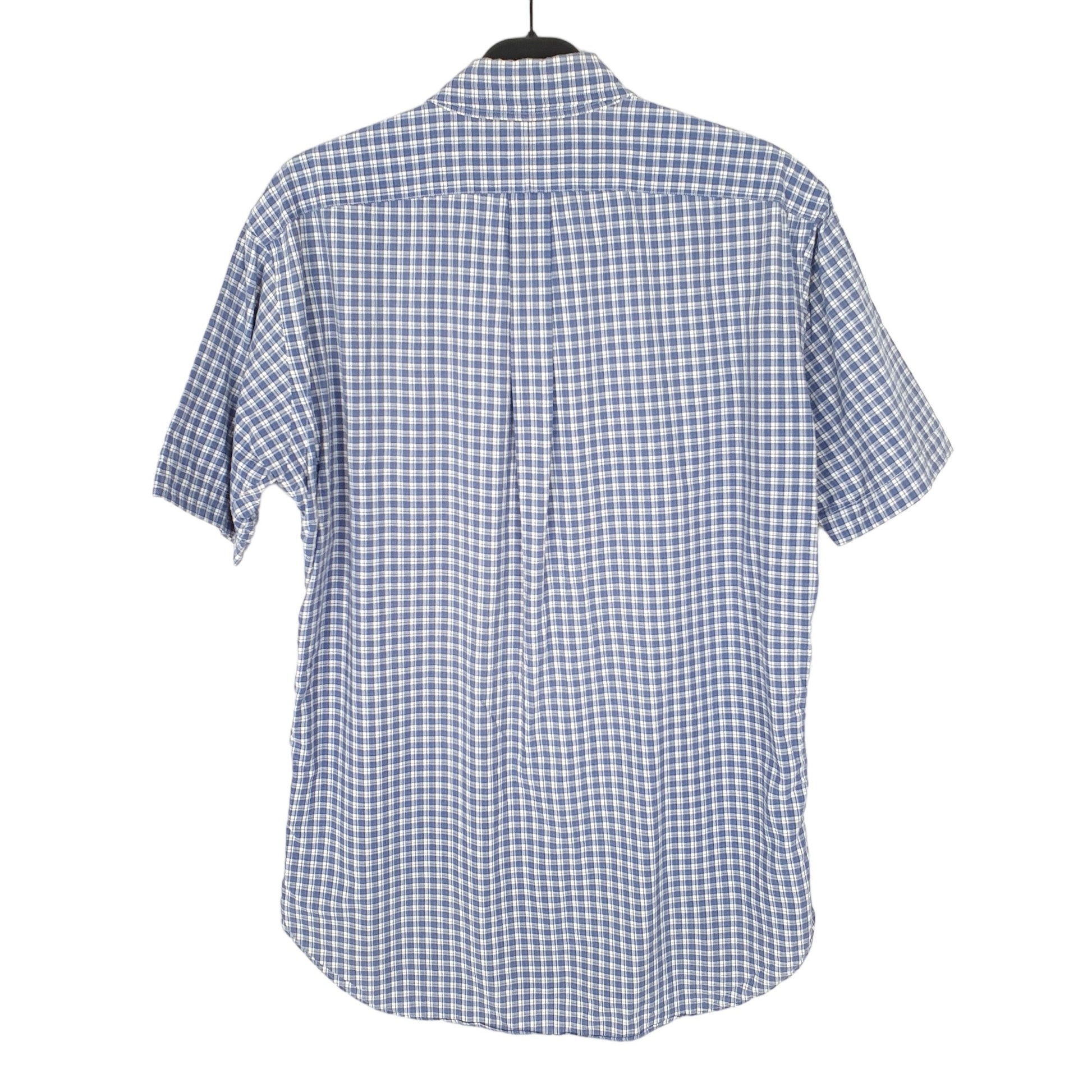 Ralph Lauren Short Sleeve Classic Fit Check Shirt Blue