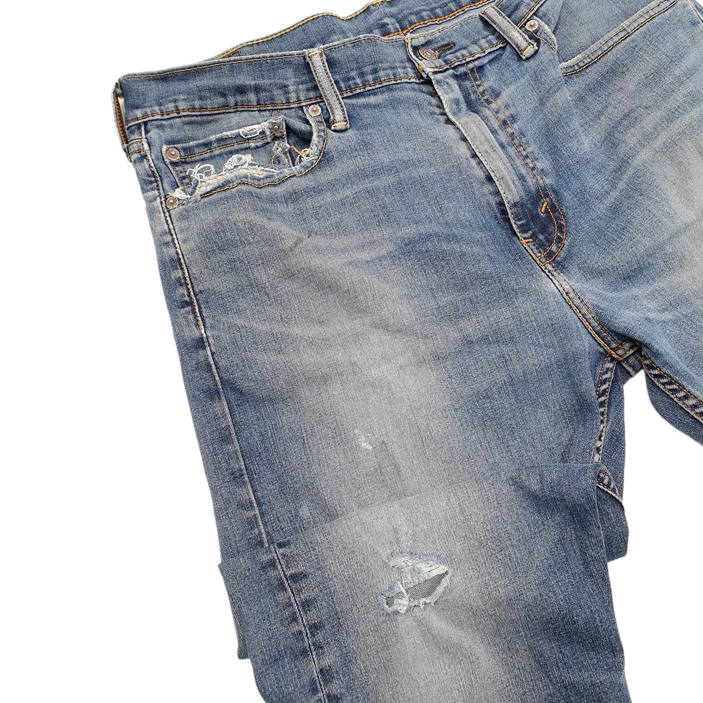 Levis Casual Regular Fit Jeans W36 L29 Blue