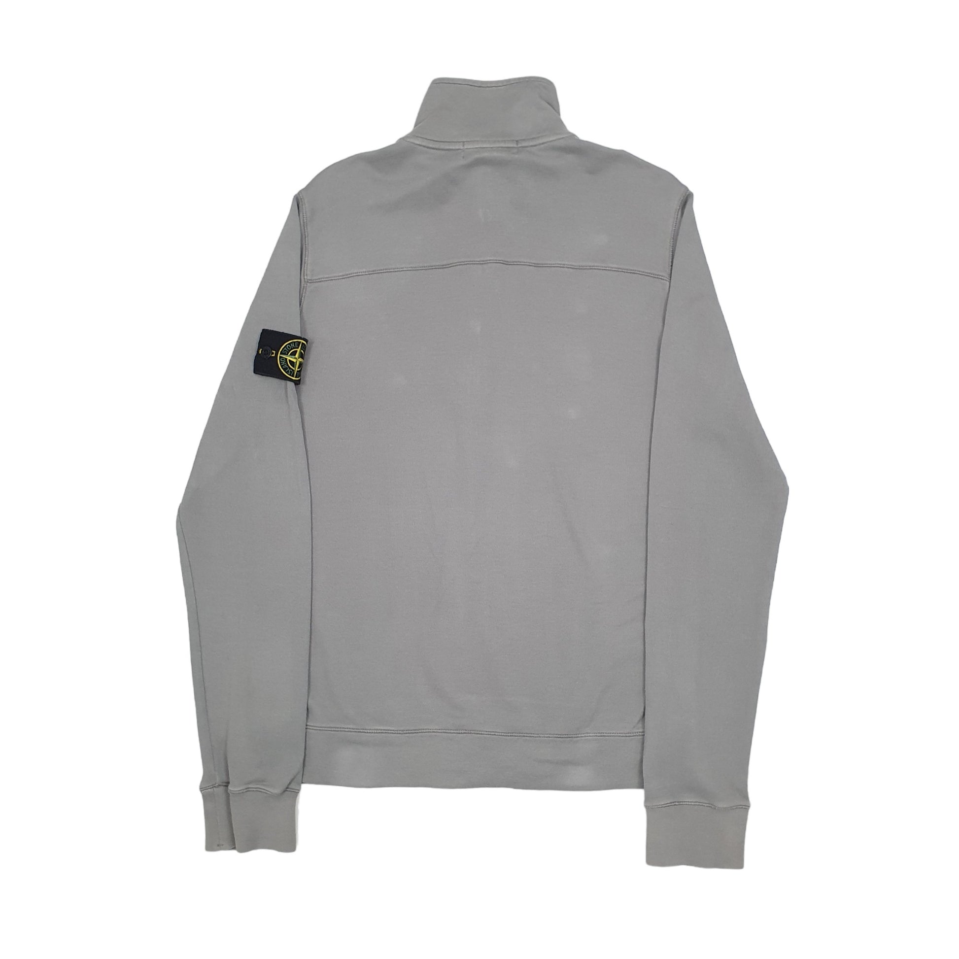 Stone Island Quarter Zip M Grey