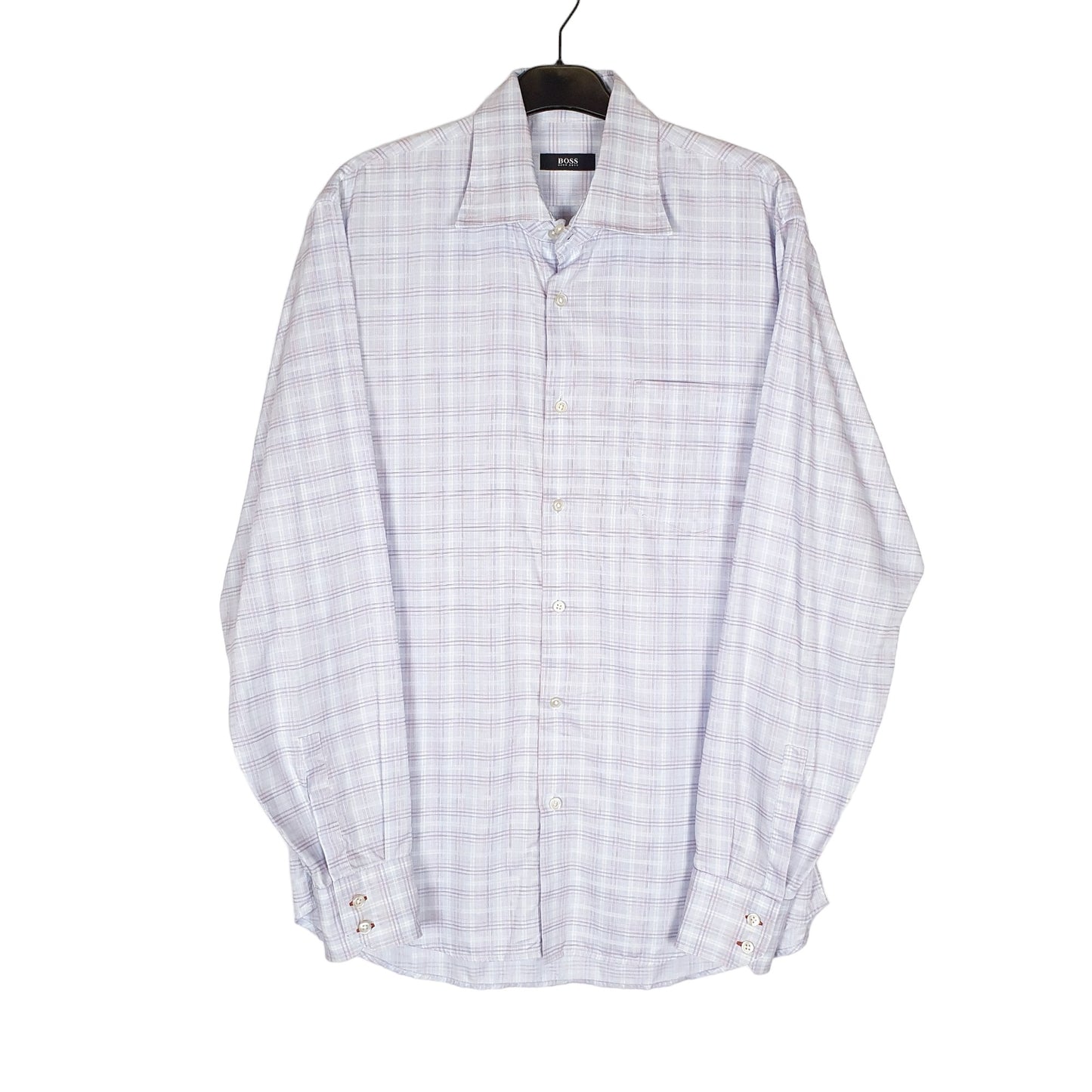 Hugo Boss Long Sleeve Regular Fit Shirt Blue