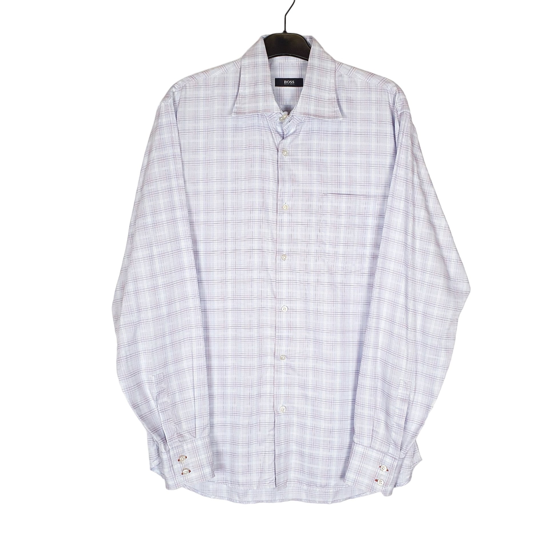 Hugo Boss Long Sleeve Regular Fit Shirt Blue