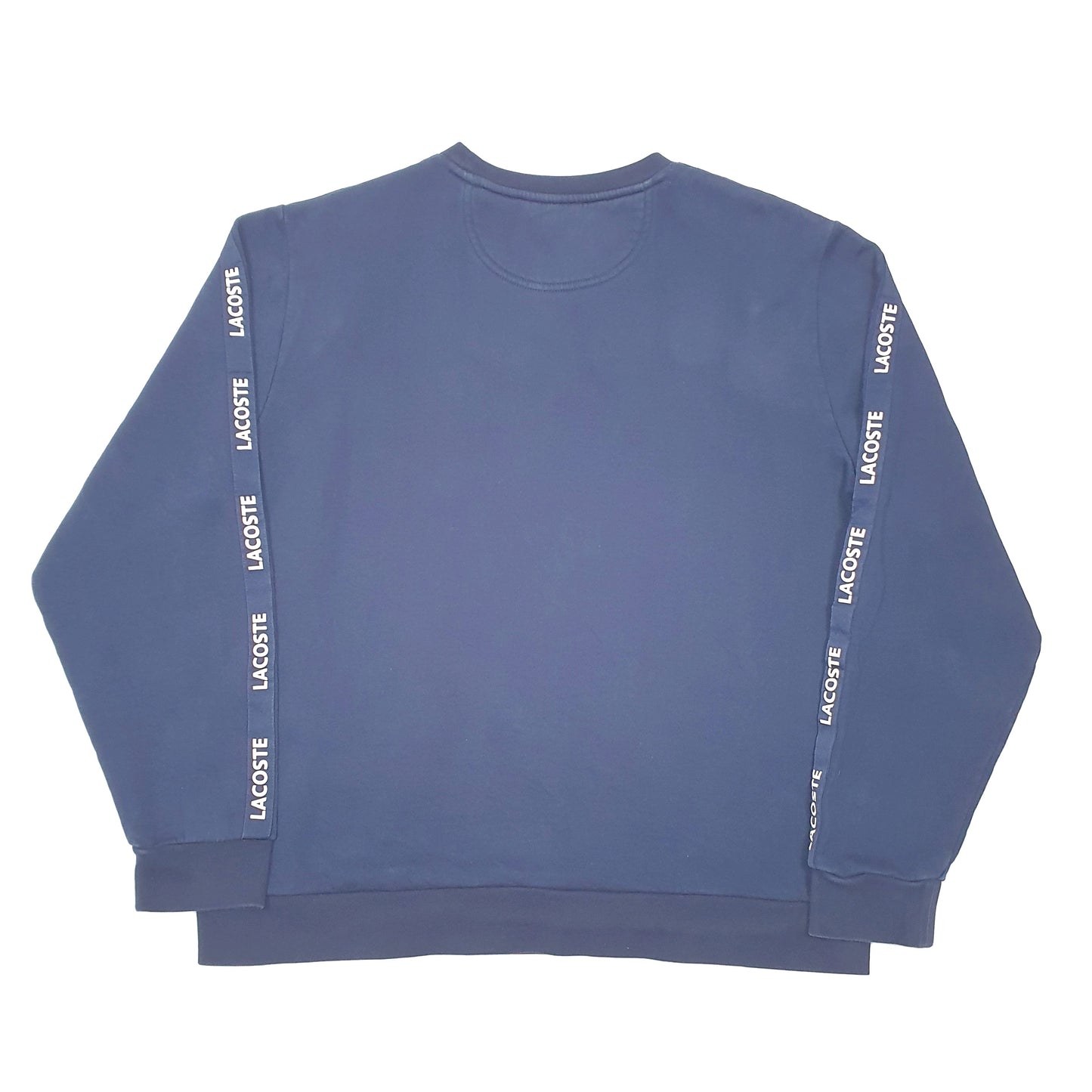 Mens Navy Lacoste  Crewneck Jumper