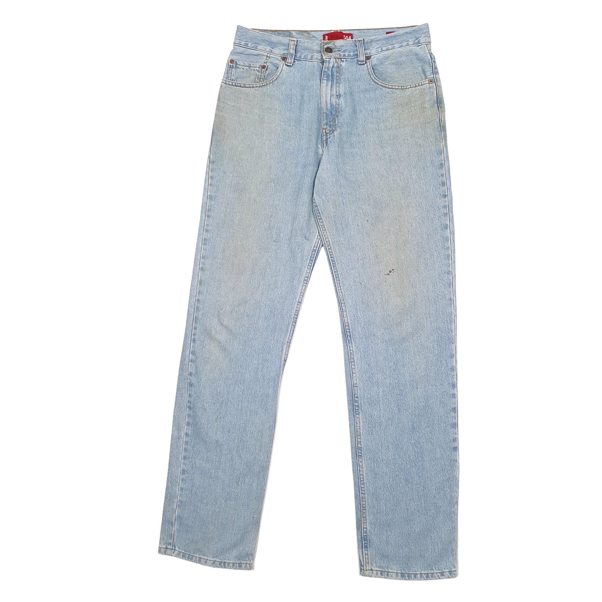 Mens Blue Levis  504 JeansW33 L34