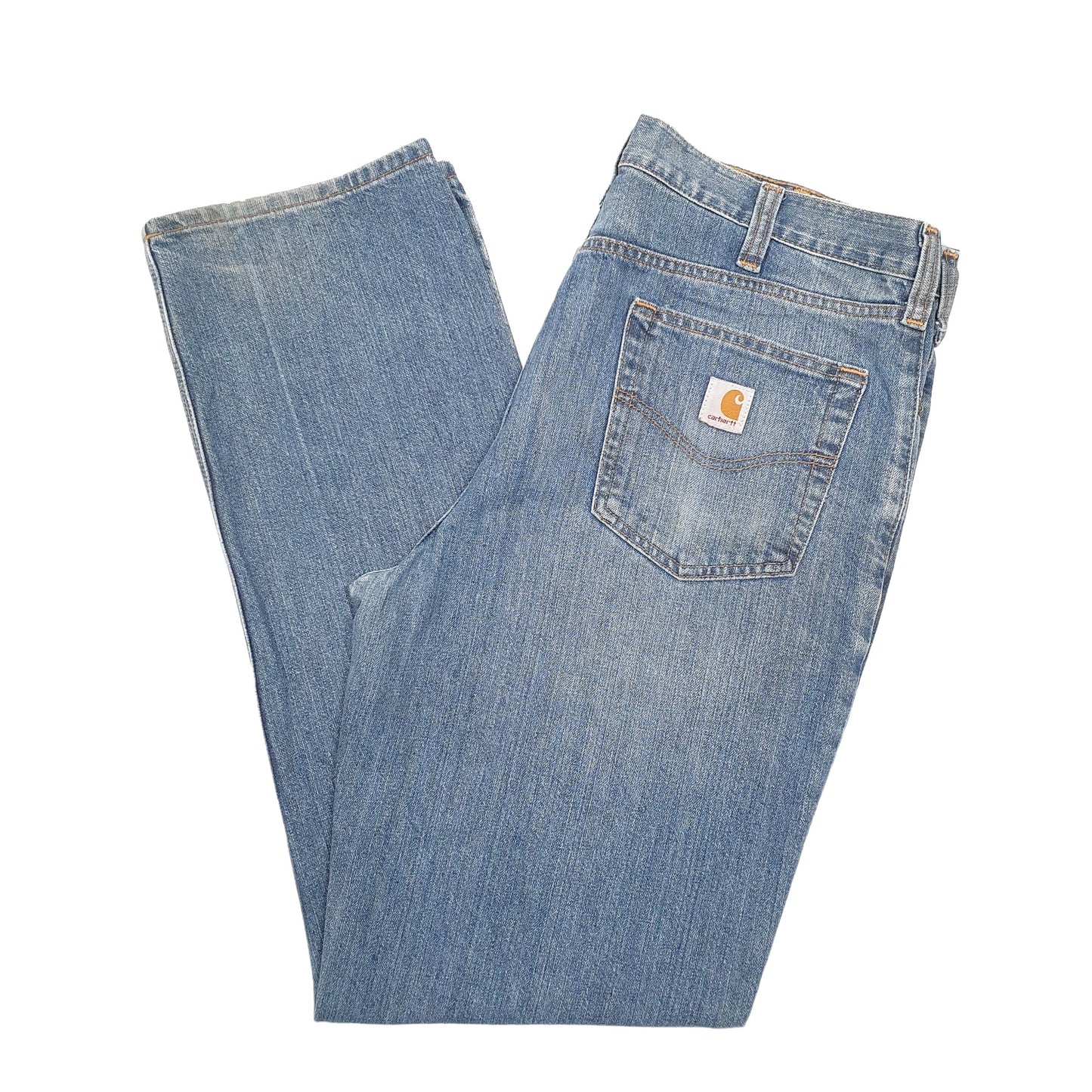 Mens Blue Carhartt  Carpenter JeansW38 L34