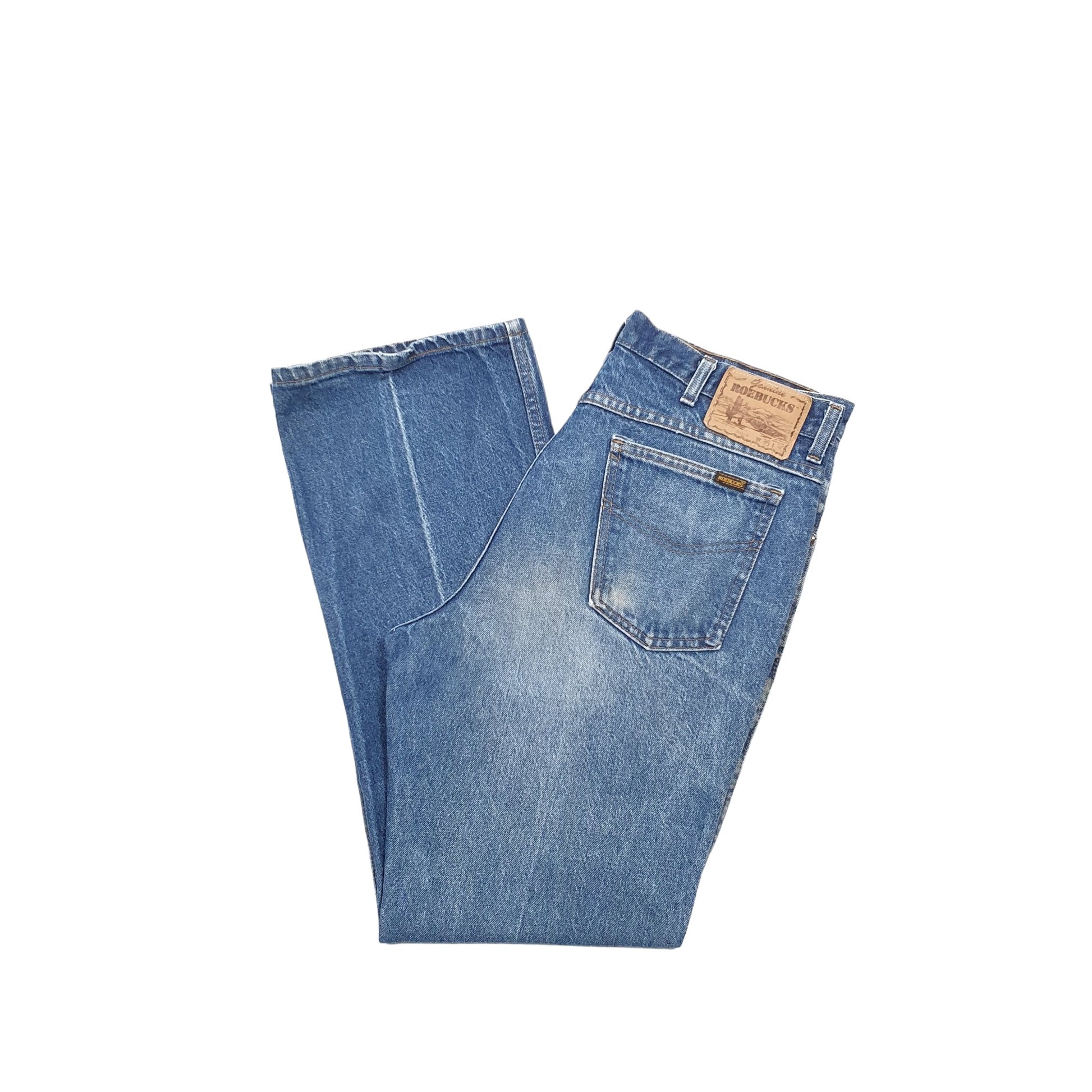 Roebucks Bootcut Bootcut Fit Jeans W34 L30 Blue