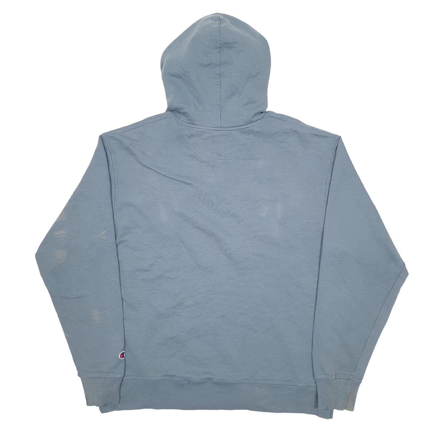 Mens Blue Champion  Hoodie Jumper