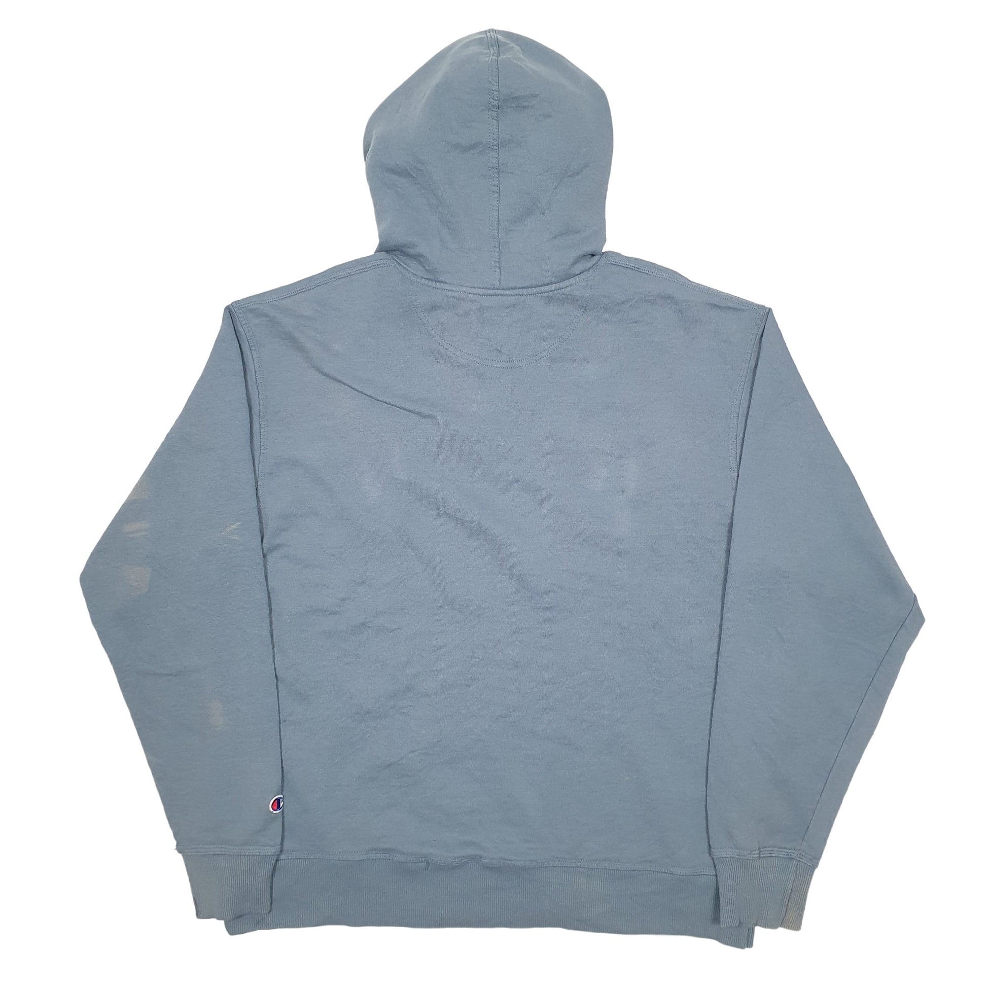 Mens Blue Champion  Hoodie Jumper