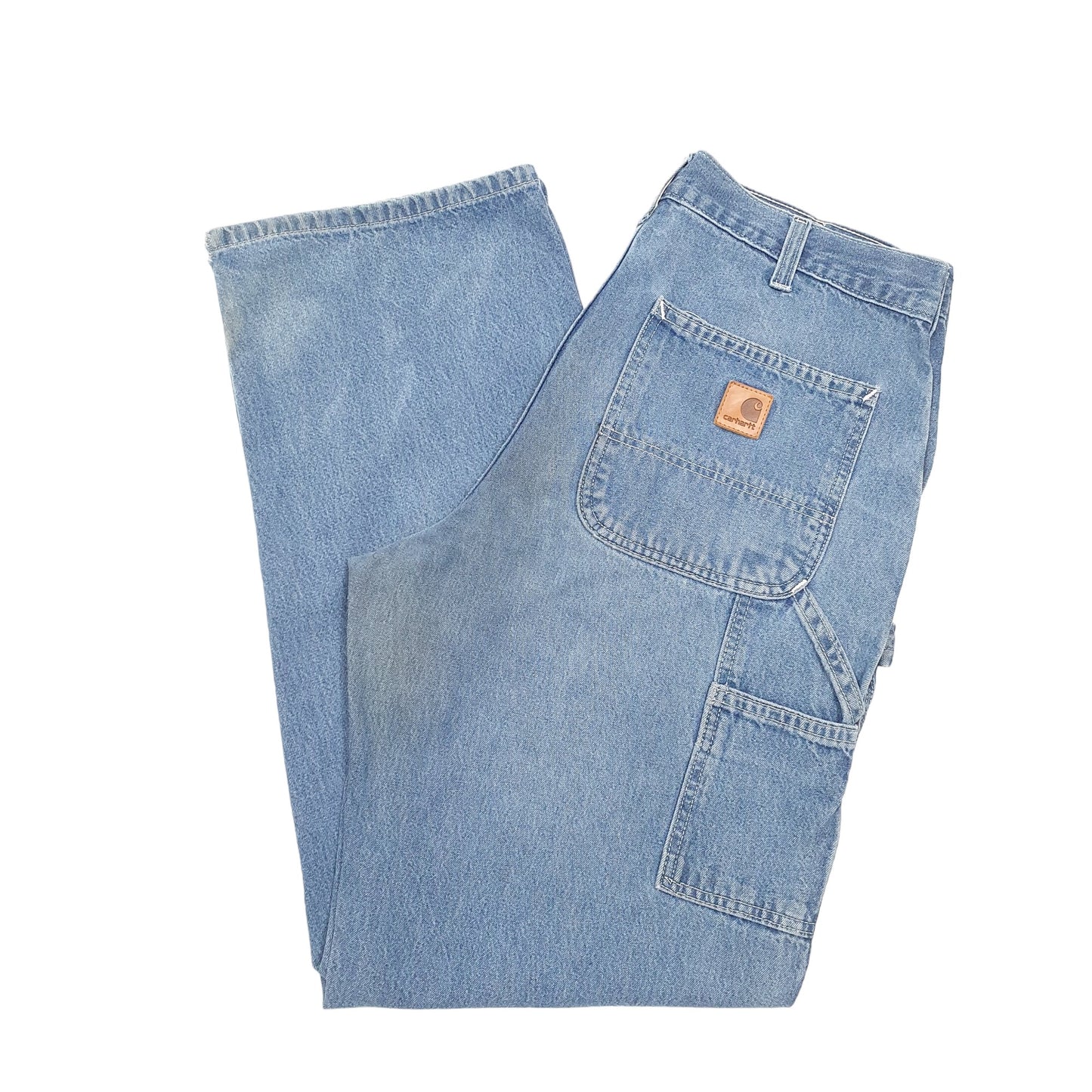 Mens Blue Carhartt  Carpenter JeansW33 L32