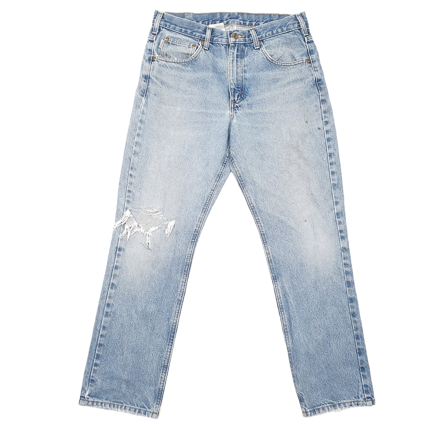 Mens Blue Carhartt Traditional Casual JeansW32 L30