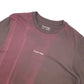 Calvin Klein Spellout Short Sleeve T Shirt Burgundy