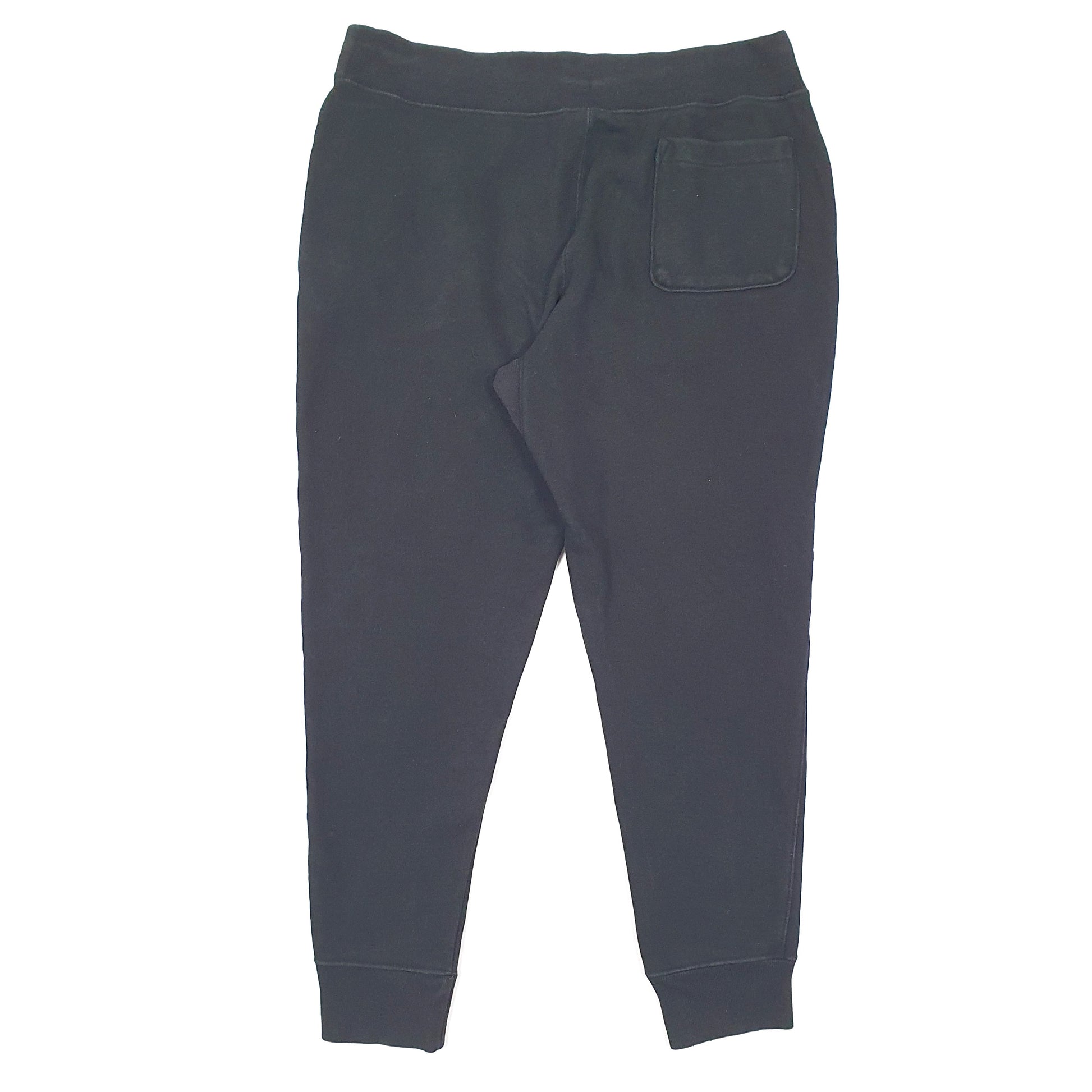 Mens Black Champion Reverse Weave Jogger Trousers