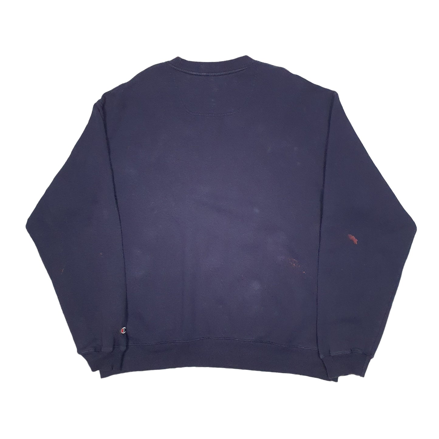 Mens Blue Champion  Crewneck Jumper