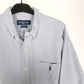 Polo Ralph Lauren Long Sleeve Big Shirt Fit Shirt Blue