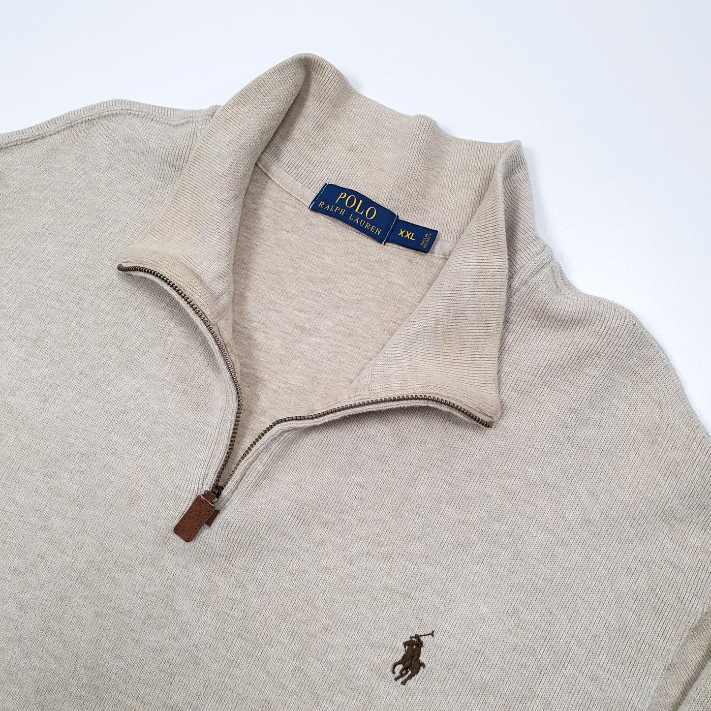 Polo Ralph Lauren Quarter Zip XXL Cream