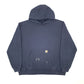 Mens Navy Carhartt Workwear Hoodie Jumper