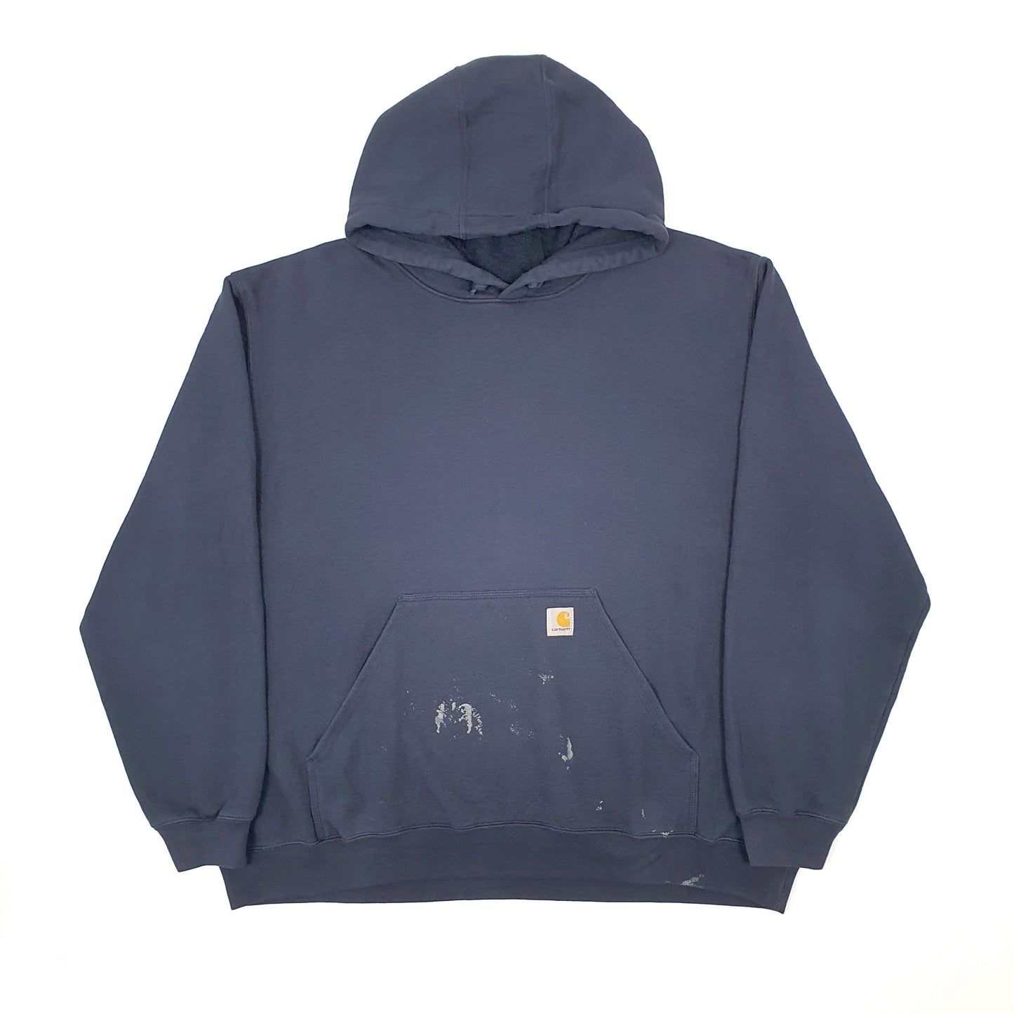 Mens Navy Carhartt Workwear Hoodie Jumper