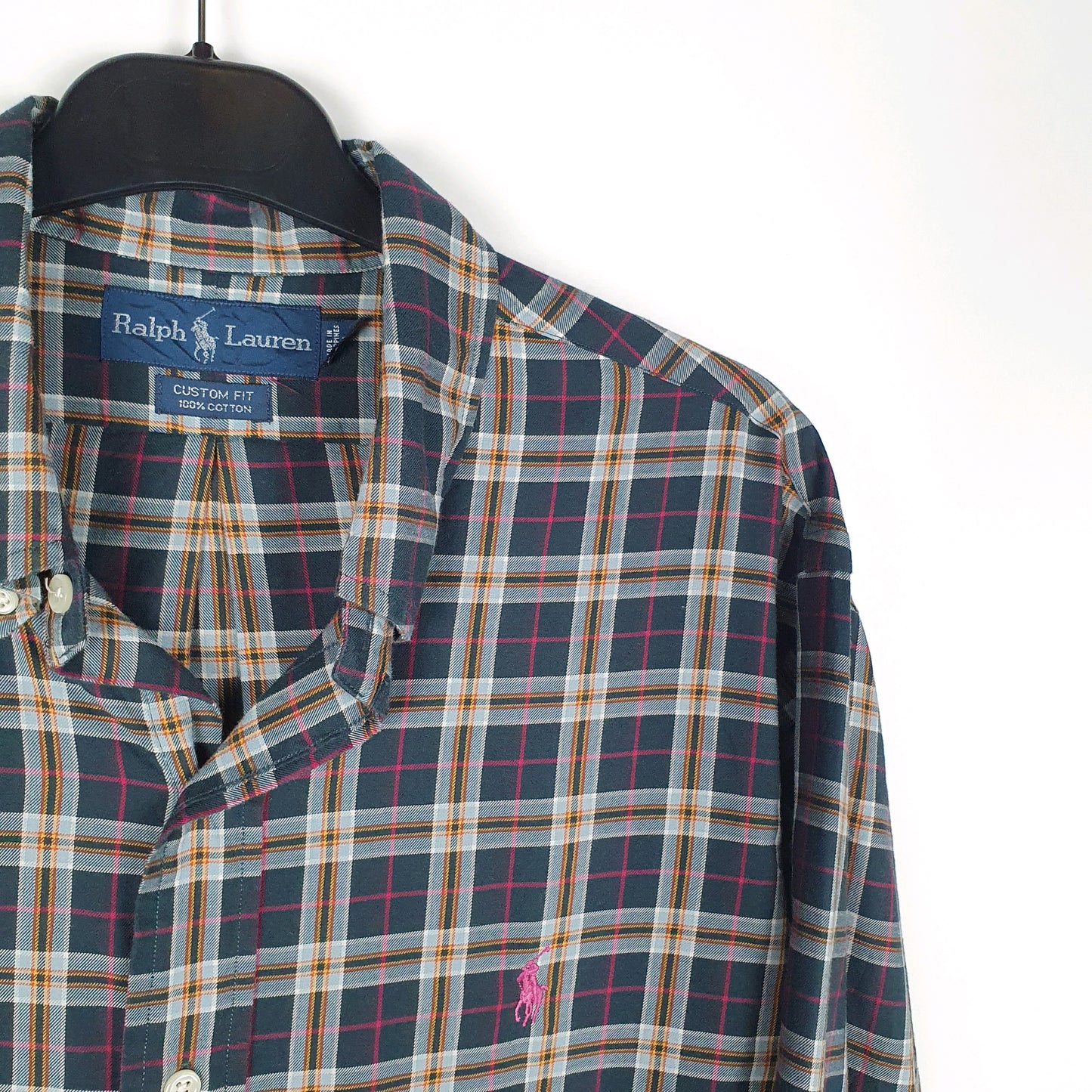 Polo Ralph Lauren Long Sleeve Custom Fit Check Shirt