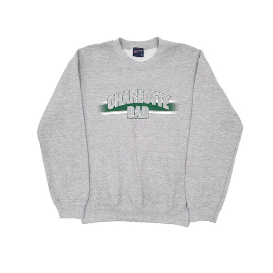 MV Sport Charlotte USA Vintage Crewneck S Grey