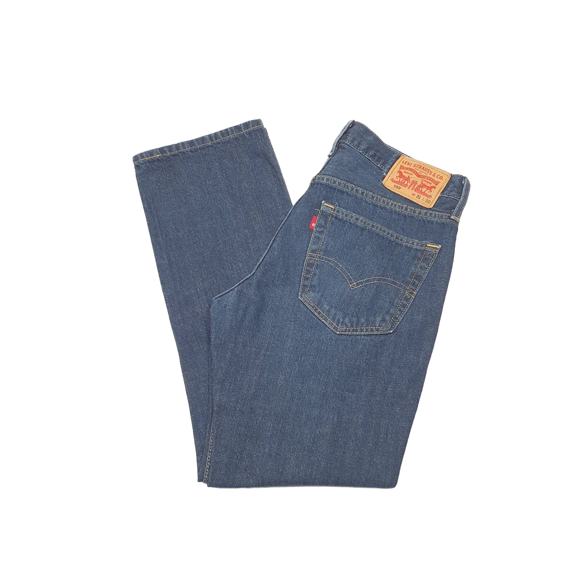 Levis 559 Relaxed Fit Jeans W31 L30 Blue