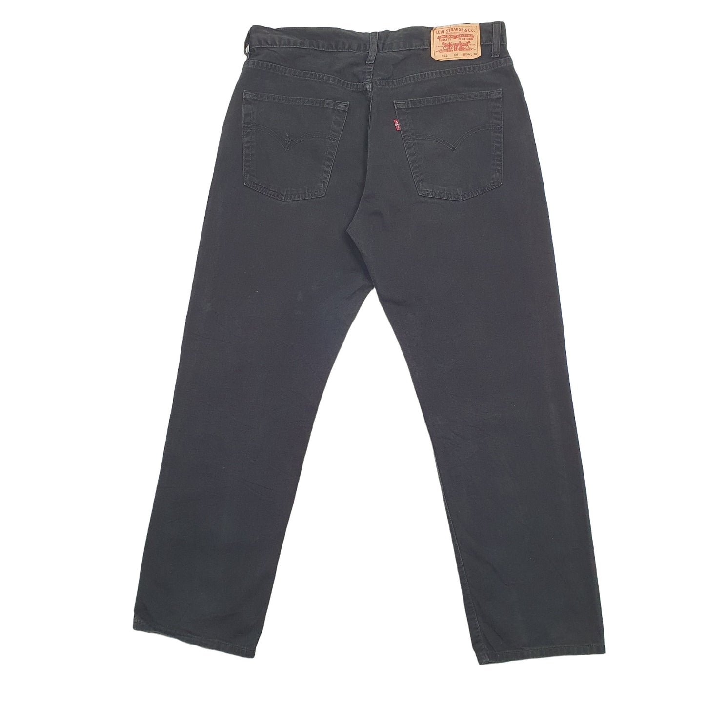 Mens Black Levis  582 JeansW34 L30