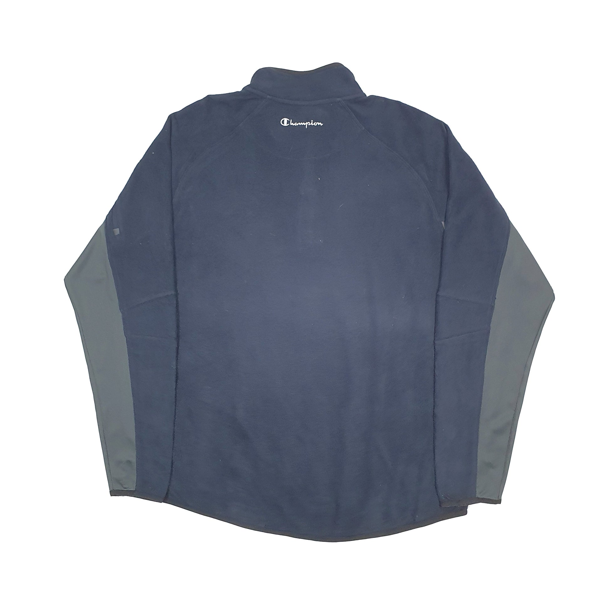 Champion Quarter Zip Fleece L Navy