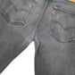 Levis 501 Skinny Slim Fit Jeans W32 L32 Grey