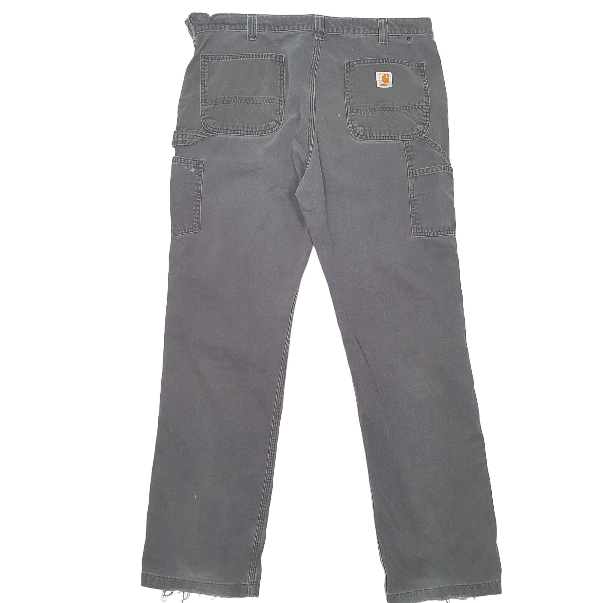 Mens Black Carhartt  Carpenter Trousers