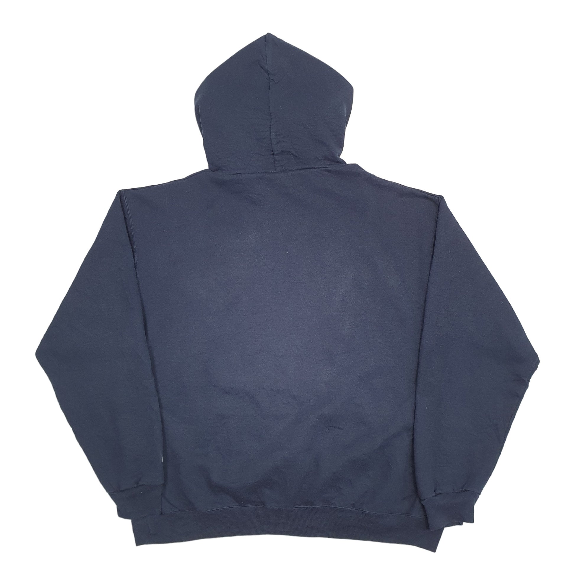 Mens Navy Champion Boston USA College Hoodie Jumper