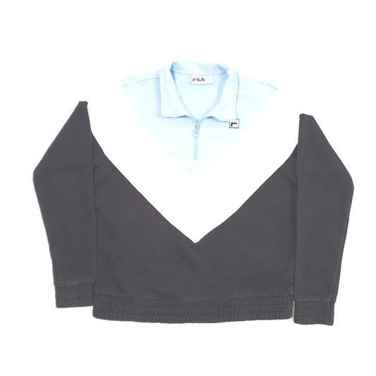 Fila Quarter Zip M Black