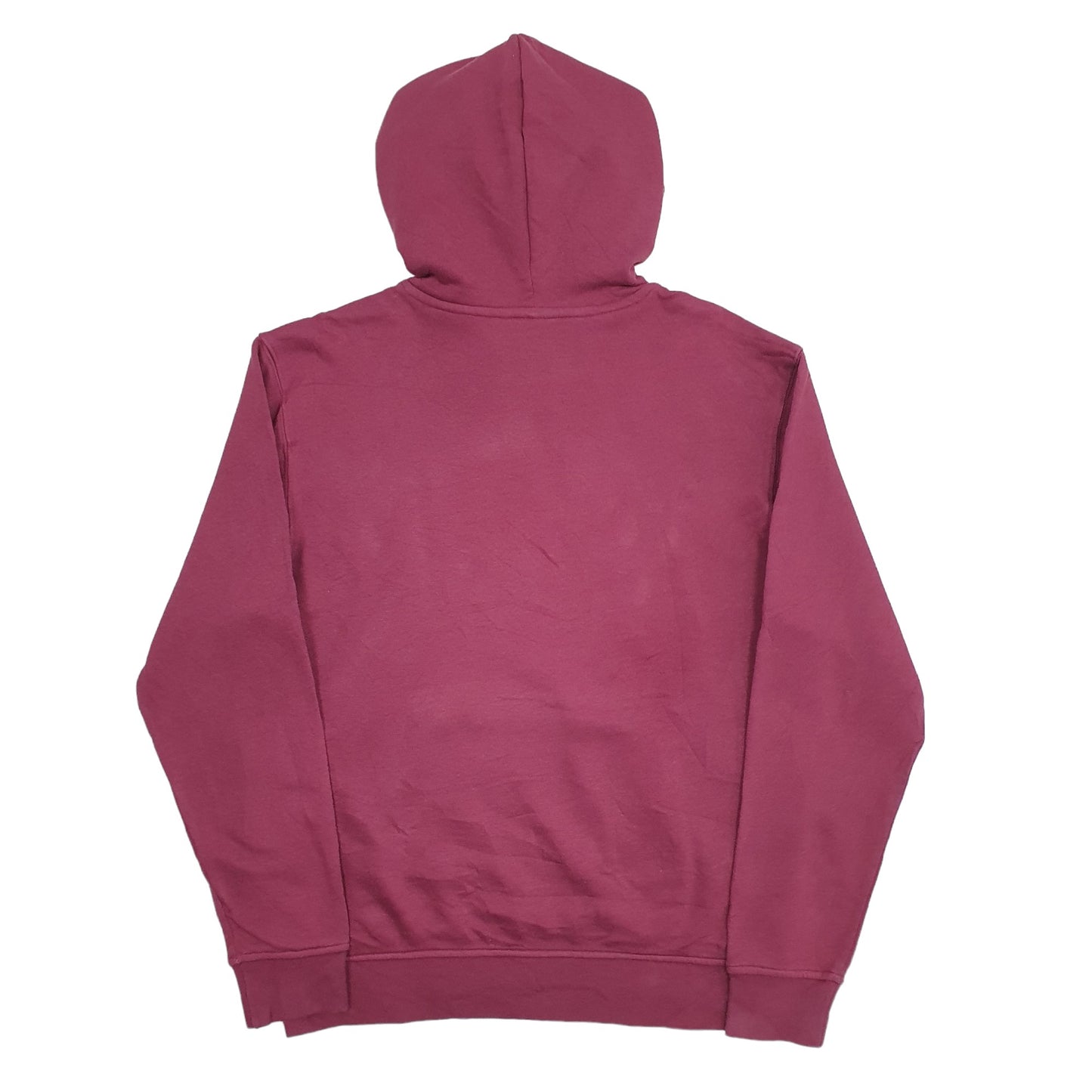 Mens Burgundy Adidas  Hoodie Jumper
