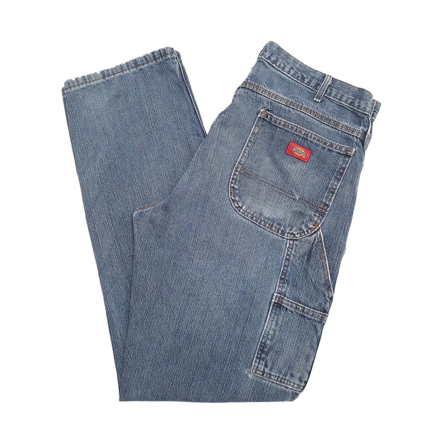 Mens Blue Dickies  Carpenter Trousers