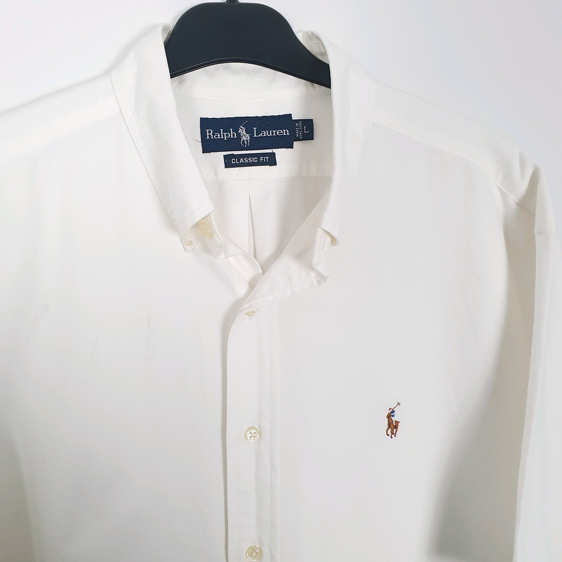 Polo Ralph Lauren Short Sleeve Classic Fit Shirt White