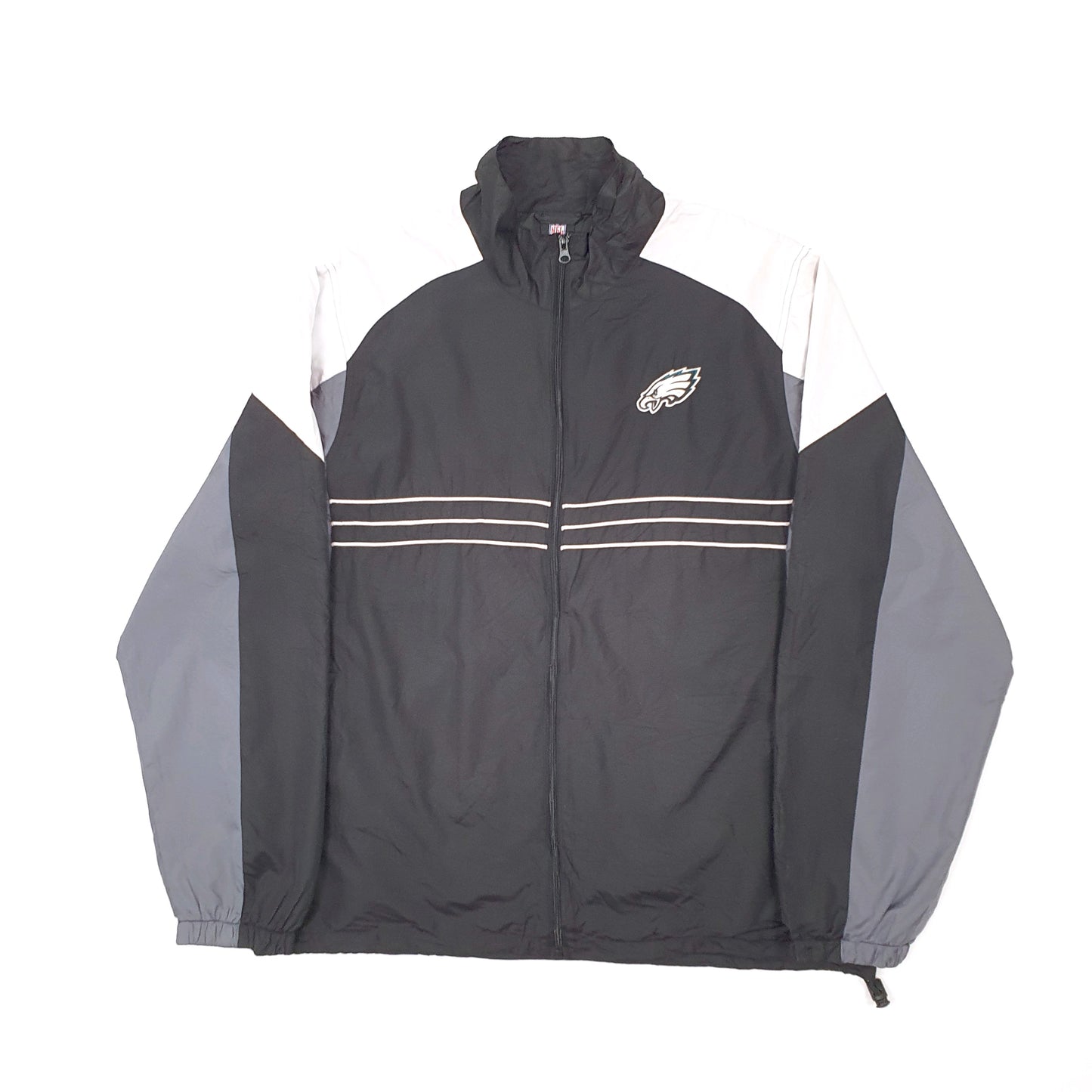 Mens Black NFL Reebok Philadelphia Eagles USA Football  Coat