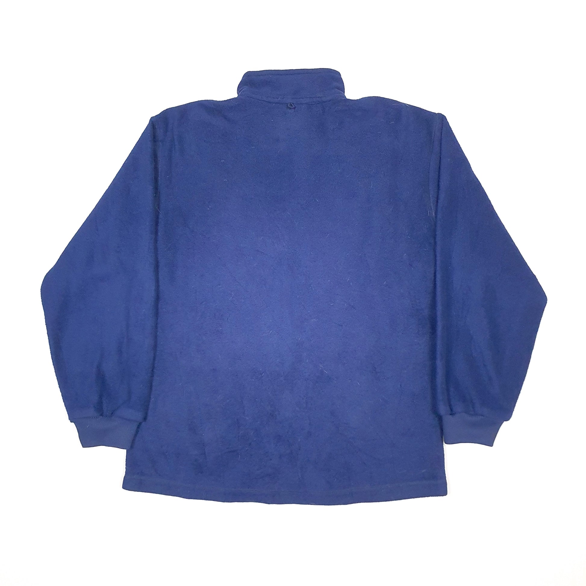 Mens Navy Adidas Vintage 1990s Full Zip Jumper