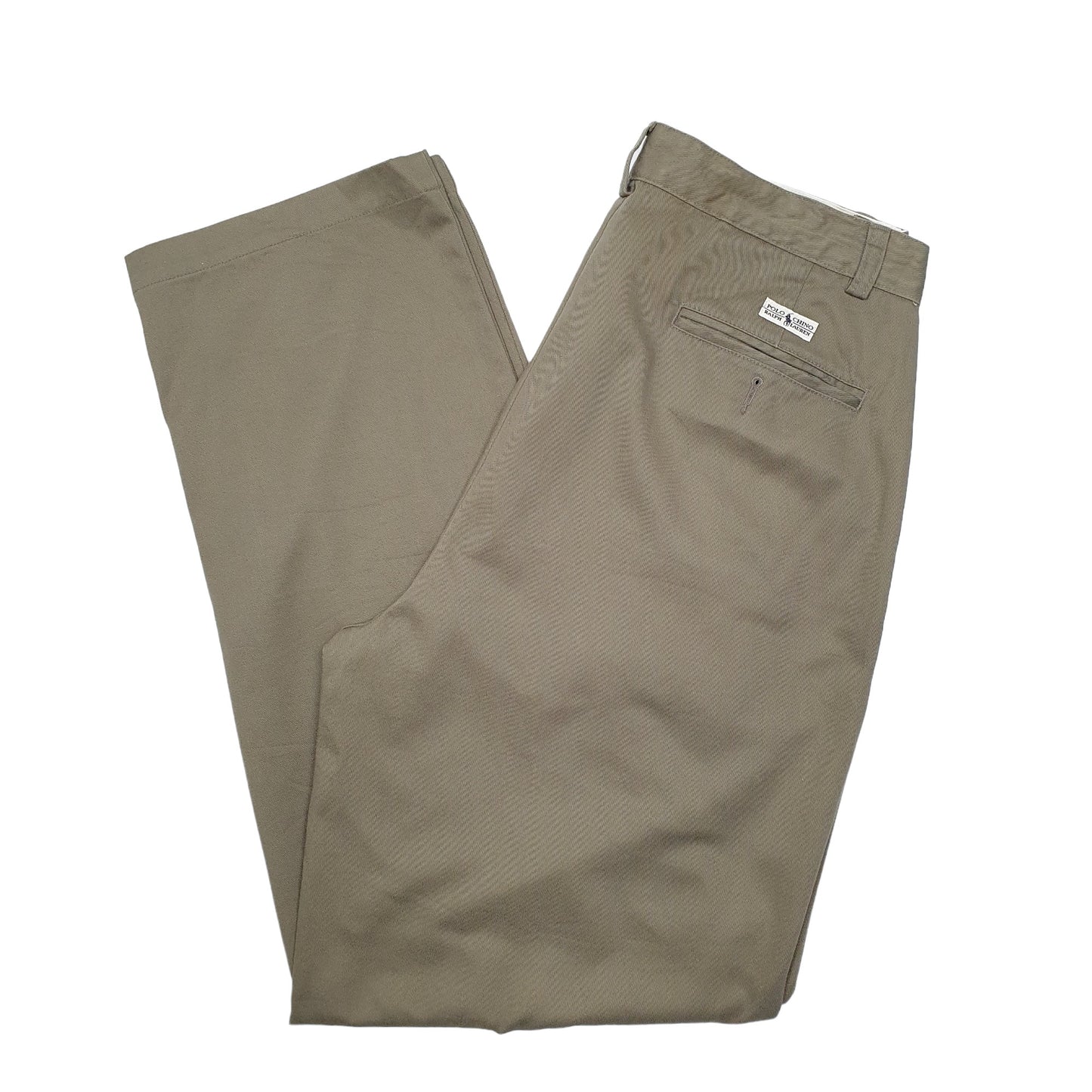 Mens Khaki Polo Ralph Lauren  Chino Trousers