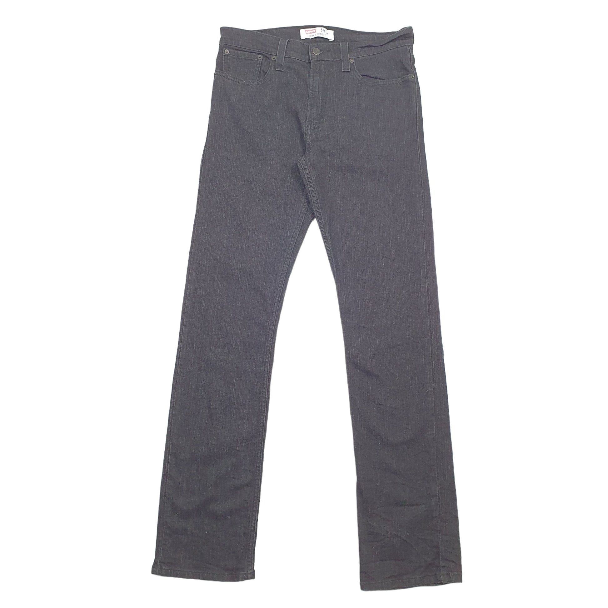 Levis 514 Straight Fit Jeans W32 L34 Black
