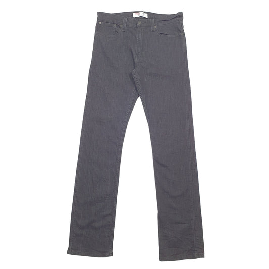 Levis 514 Straight Fit Jeans W32 L34 Black