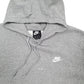 Mens Grey Nike  Hoodie Jumper