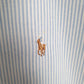 Ralph Lauren Long Sleeve Blaire Fit Striped Shirt White