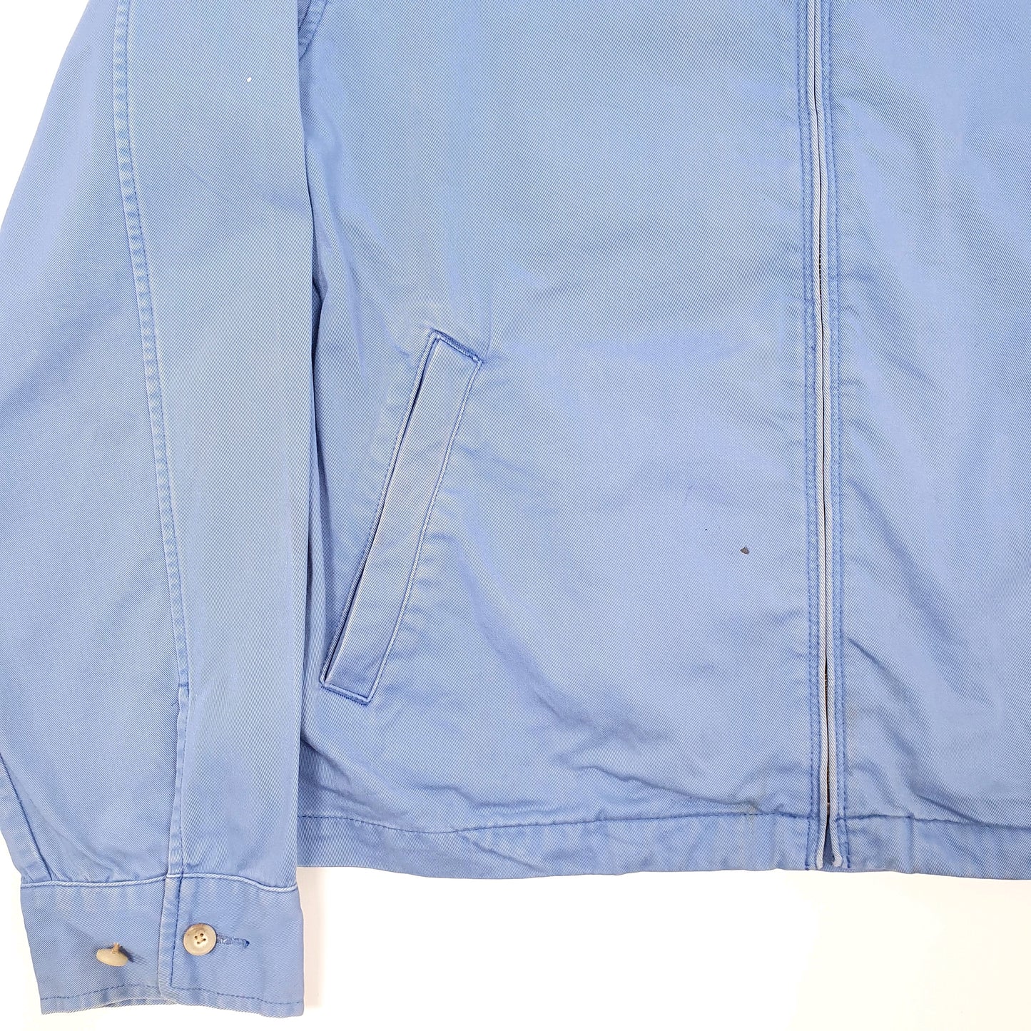 Mens Blue Polo Ralph Lauren Vintage Harrington Jacket Coat