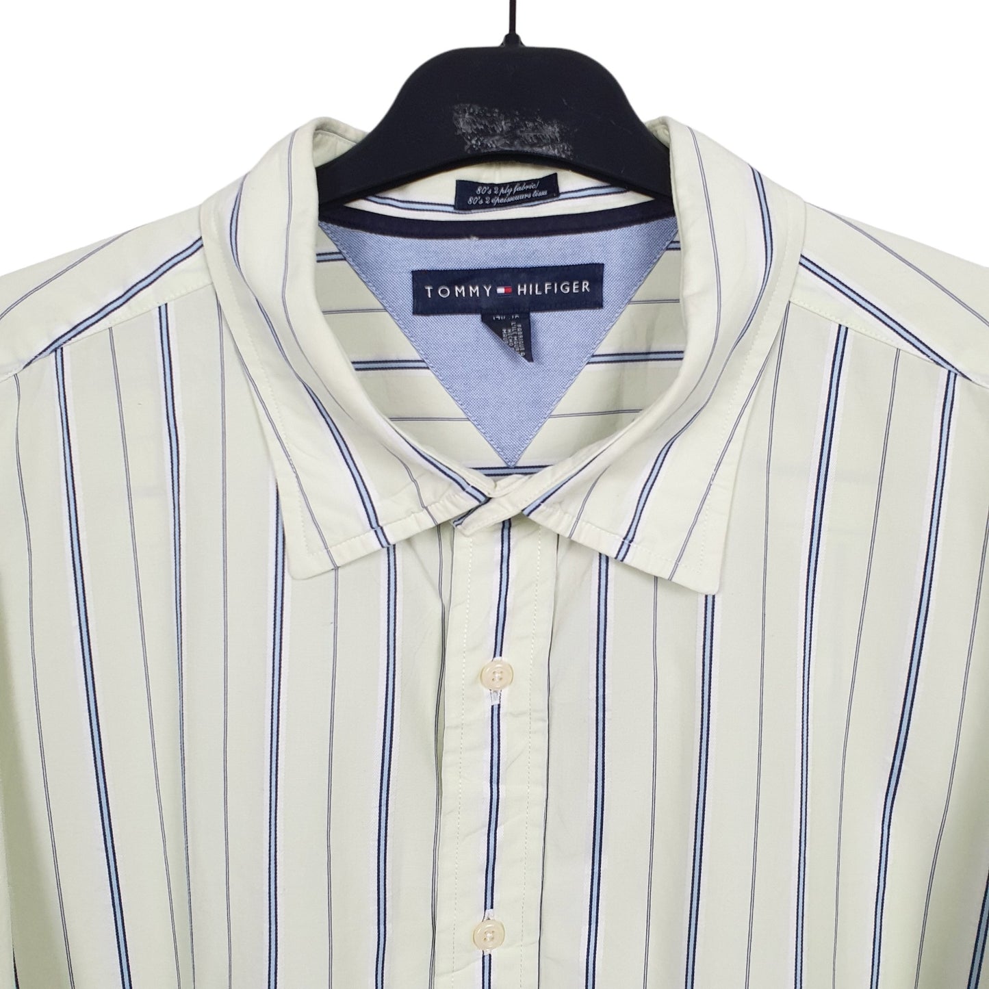 Tommy Hilfiger Long Sleeve Regular Fit Pinstripe Shirt