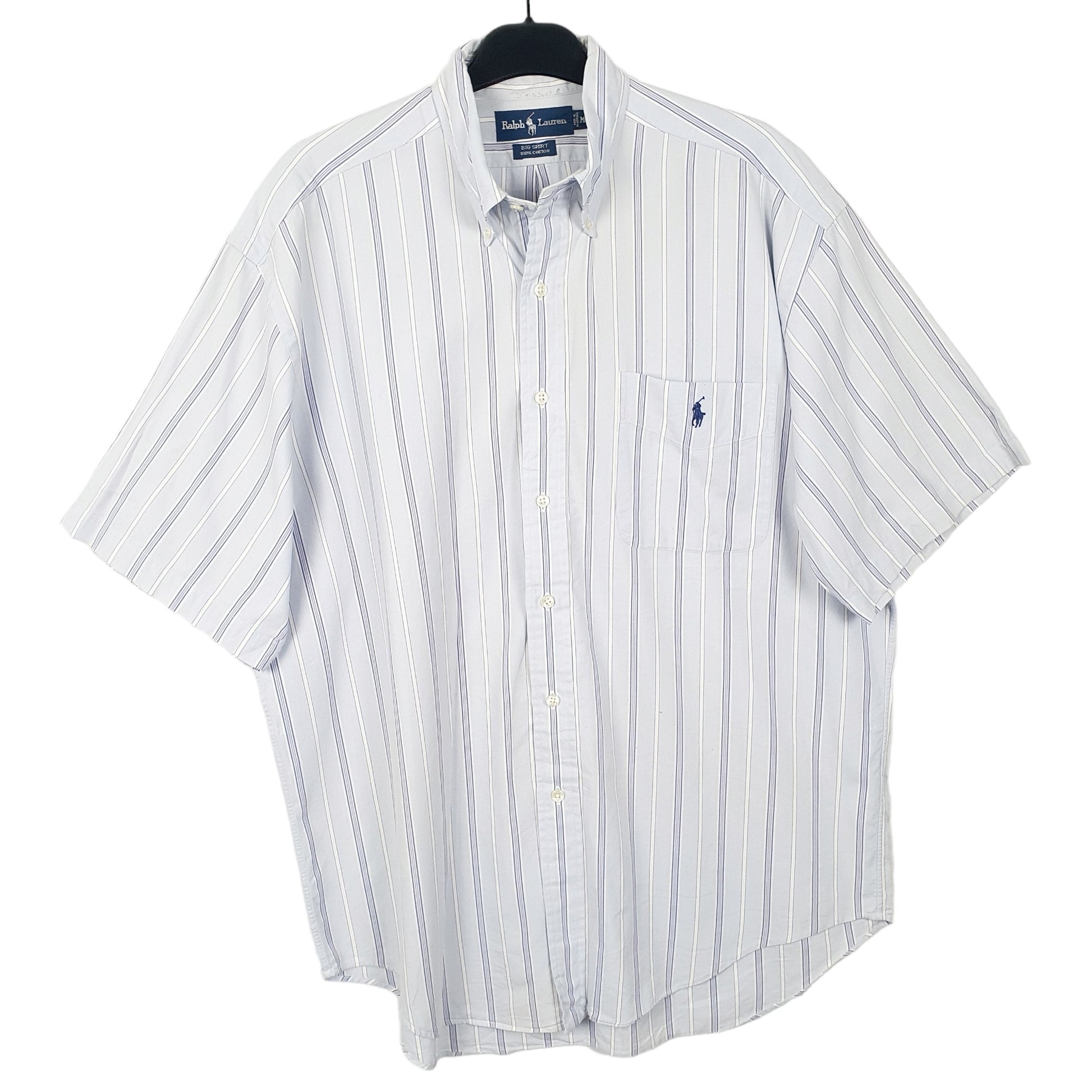 Mens Blue Ralph Lauren  Short Sleeve Shirt