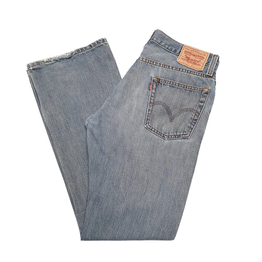 Mens Blue Levis 527 JeansW34 L34