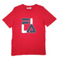 Fila Short Sleeve T Shirt Red