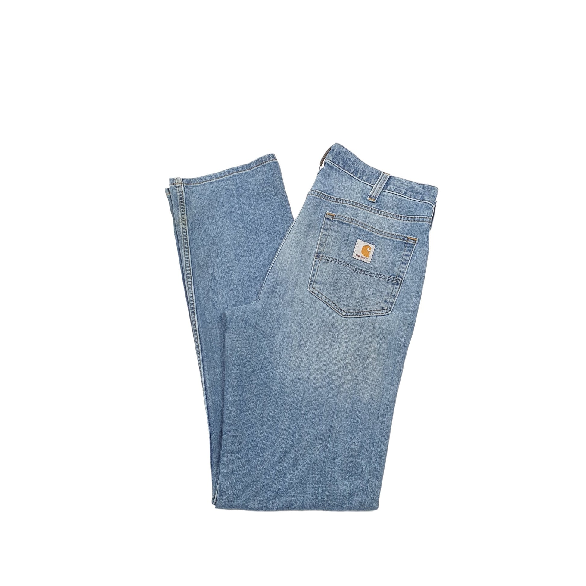 Carhartt Casual Straight Fit Relaxed Jeans W33 L33 Blue