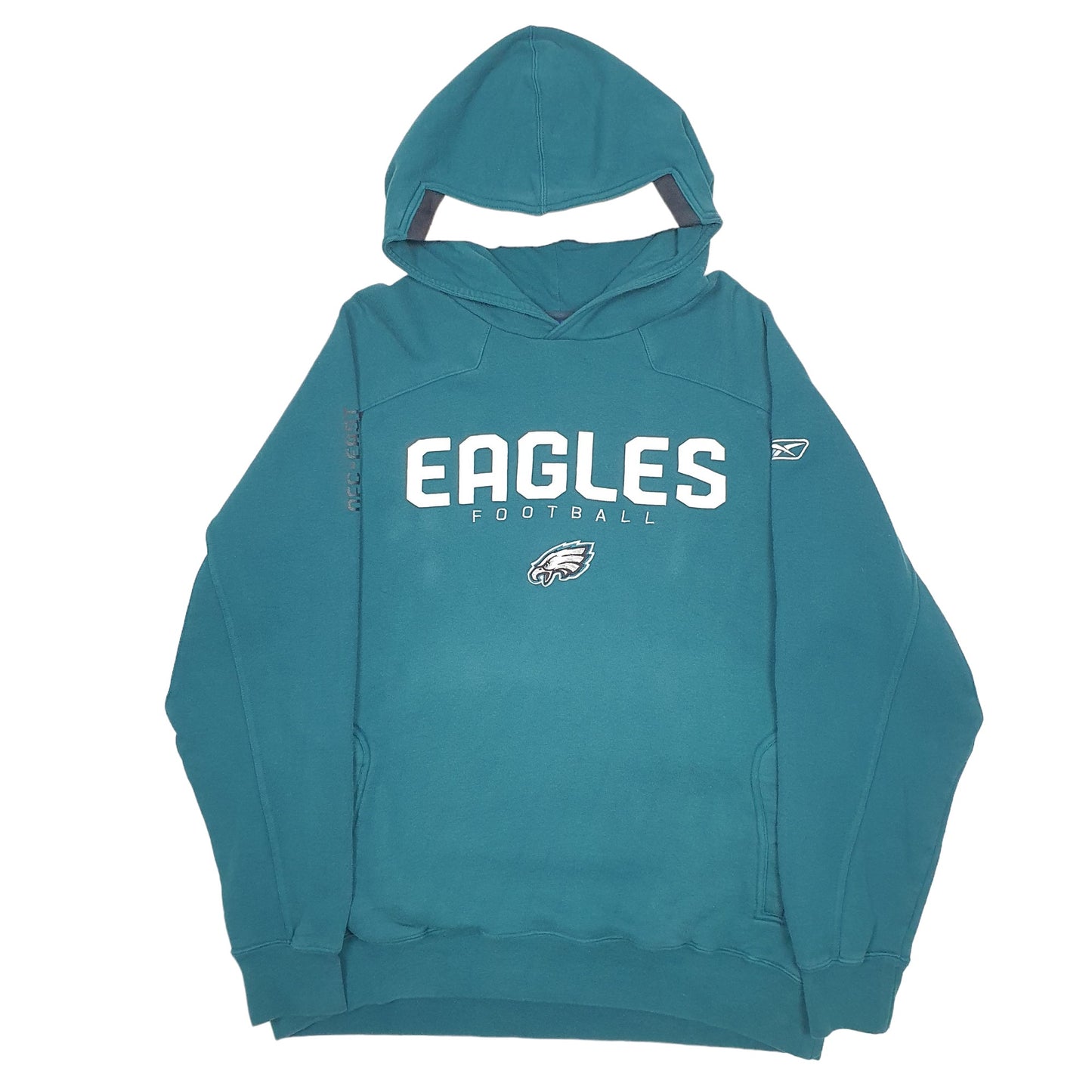 Mens Green Reebok Philadelphia Eagles NFL Football Hoodie Jumper