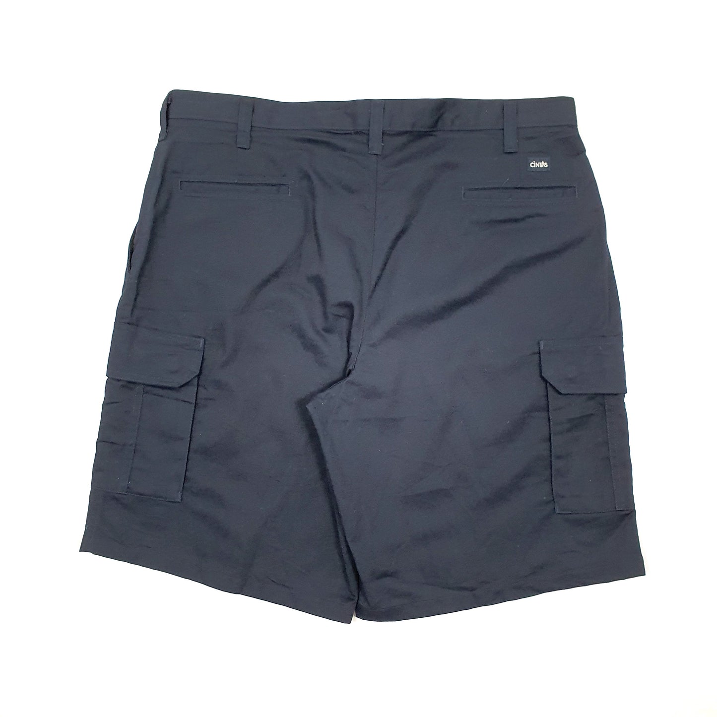 Mens Navy Cintas Comfort Flex Cargo Shorts