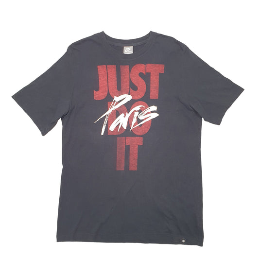 Nike Paris Short Sleeve T Shirt Black